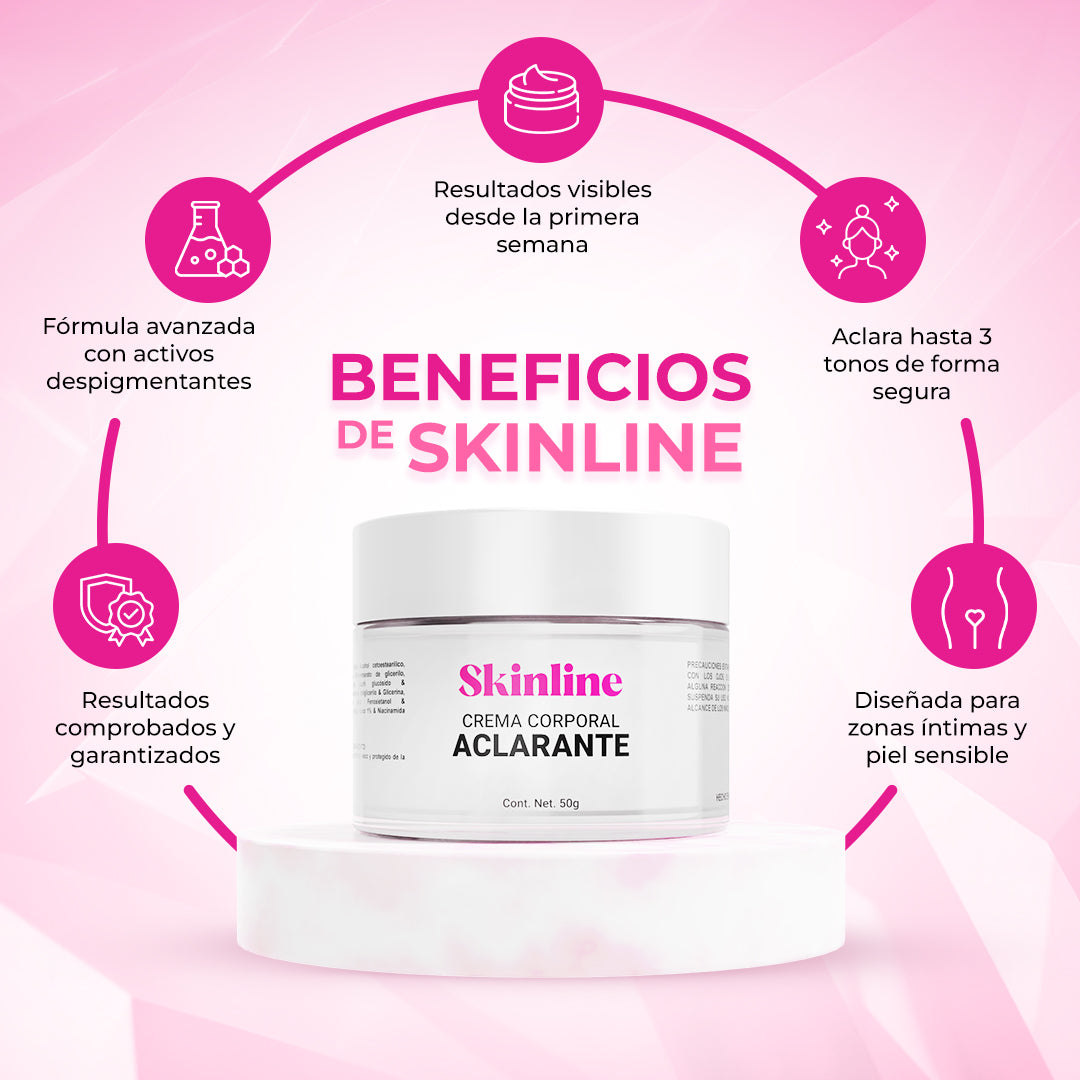SkinLine® | Crema aclarante corporal