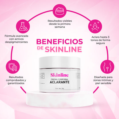 SkinLine® | Crema aclarante corporal